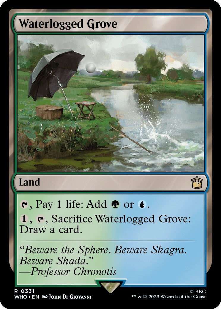 Waterlogged Grove (331) [WHO] - MTG Single
