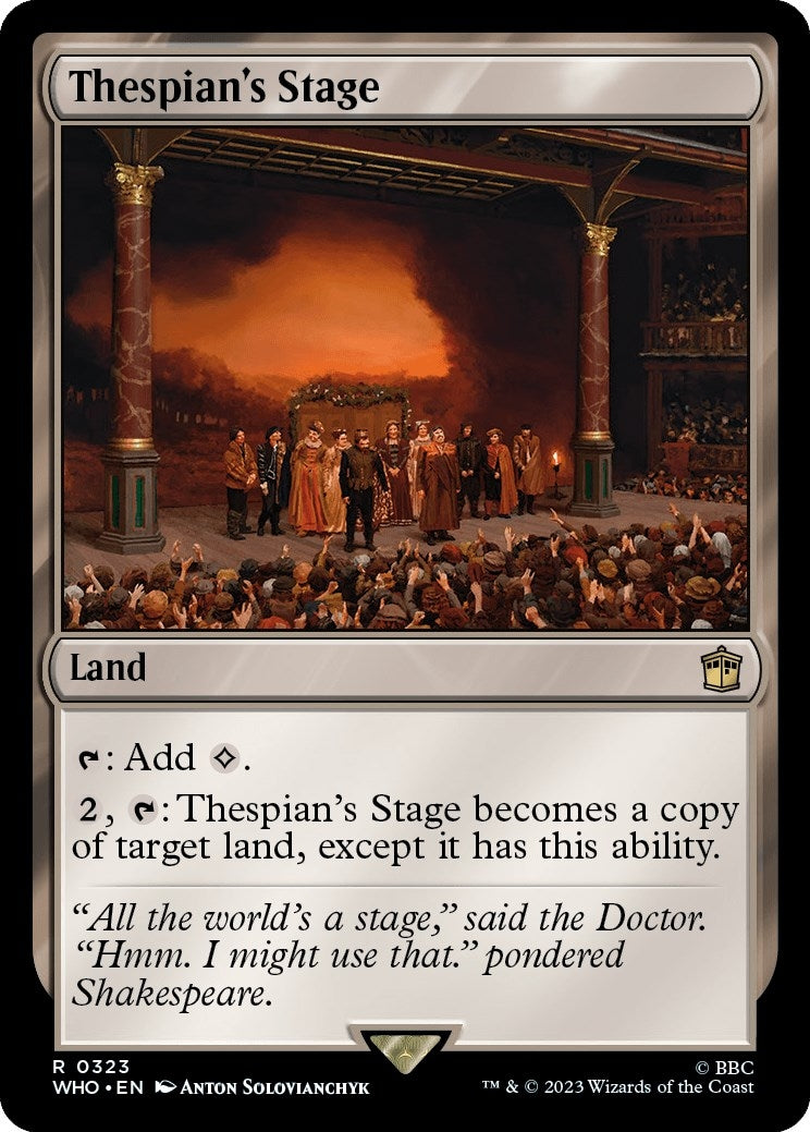 Thespian’s Stage (323) [WHO] - MTG Single
