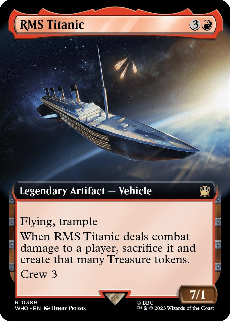 RMS Titanic (Extended Art) (389) [WHO] - MTG Single