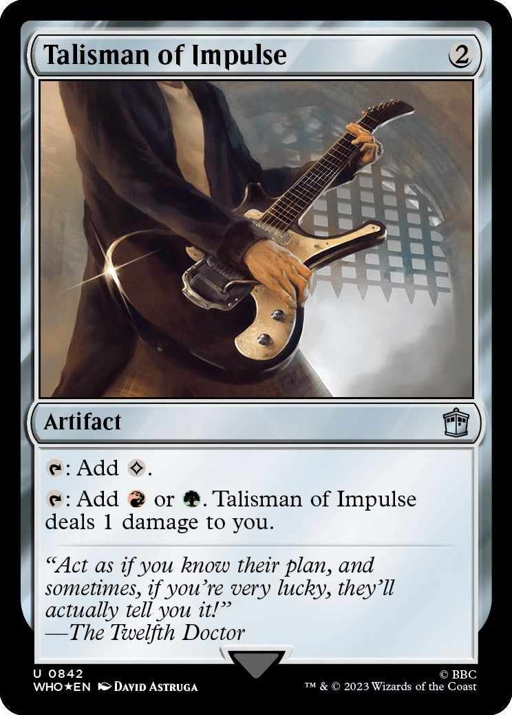 Talisman of Impulse (Surge Foil) (842) [WHO] - MTG Single