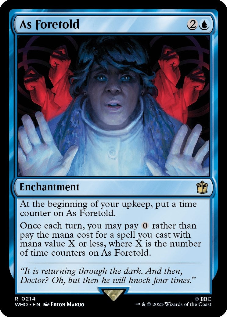 As Foretold (214) [WHO] - MTG Single