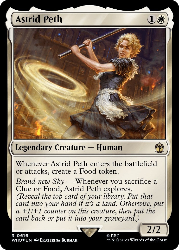 Astrid Peth (Surge Foil) (616) [WHO] - MTG Single