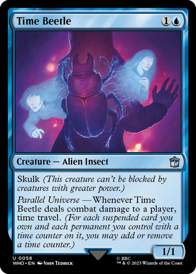 Time Beetle (58) [WHO] - MTG Single