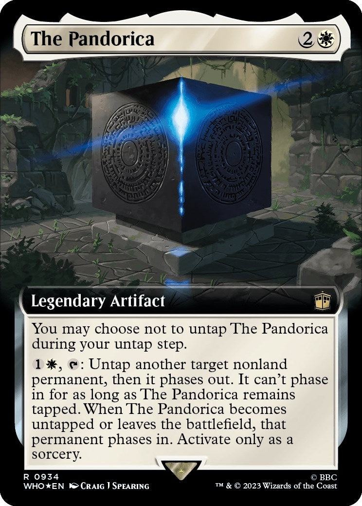 The Pandorica (Extended Art) (Surge Foil) (934) [WHO] - MTG Single