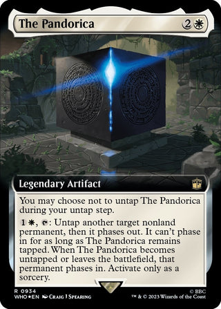 The Pandorica (Extended Art) (Surge Foil) (934) [WHO] - MTG Single