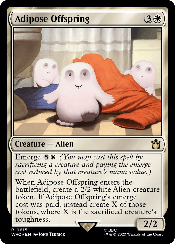 Adipose Offspring (Surge Foil) (615) [WHO] - MTG Single