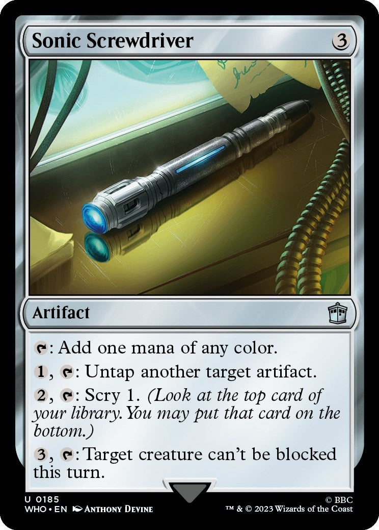 Sonic Screwdriver (0185) (185) [WHO] - MTG Single