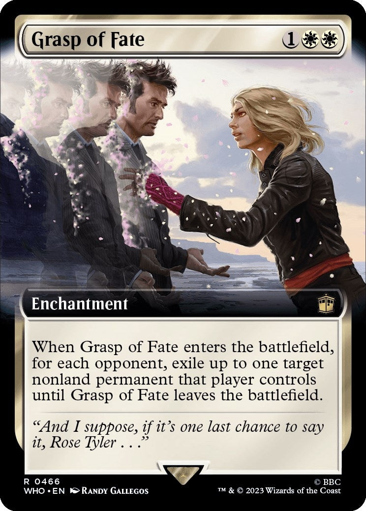 Grasp of Fate (Extended Art) (466) [WHO] - MTG Single