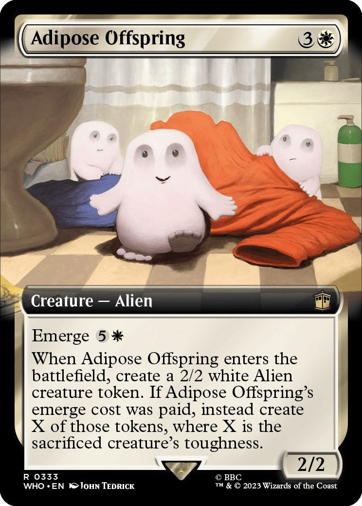 Adipose Offspring (Extended Art) (333) [WHO] - MTG Single