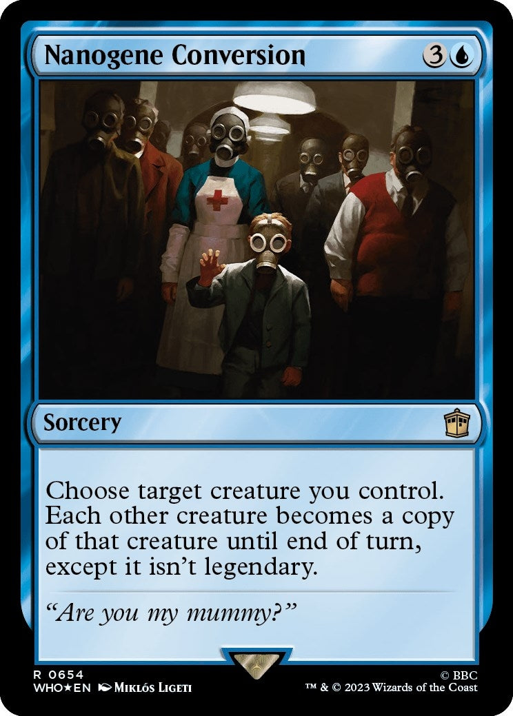 Nanogene Conversion (Surge Foil) (654) [WHO] - MTG Single