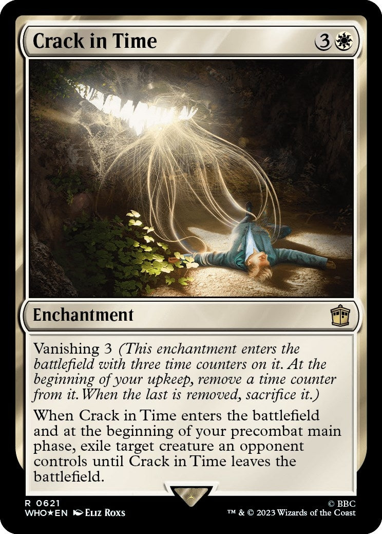 Crack in Time (Surge Foil) (621) [WHO] - MTG Single