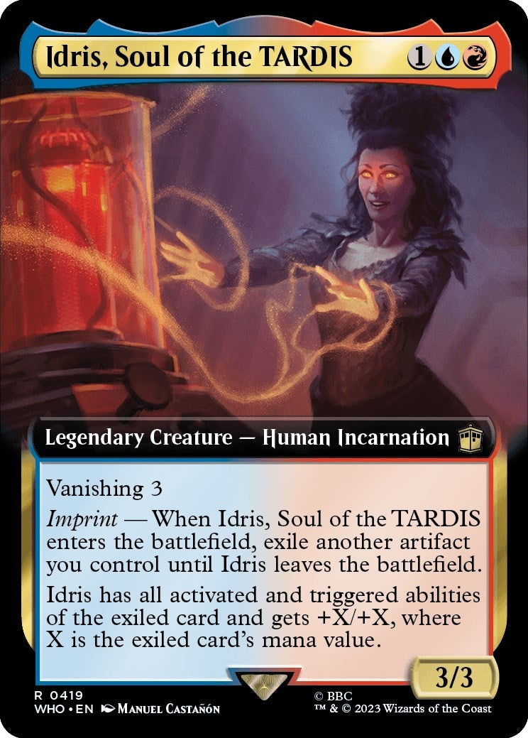 Idris Soul of the TARDIS (Extended Art) (419) [WHO] - MTG Single