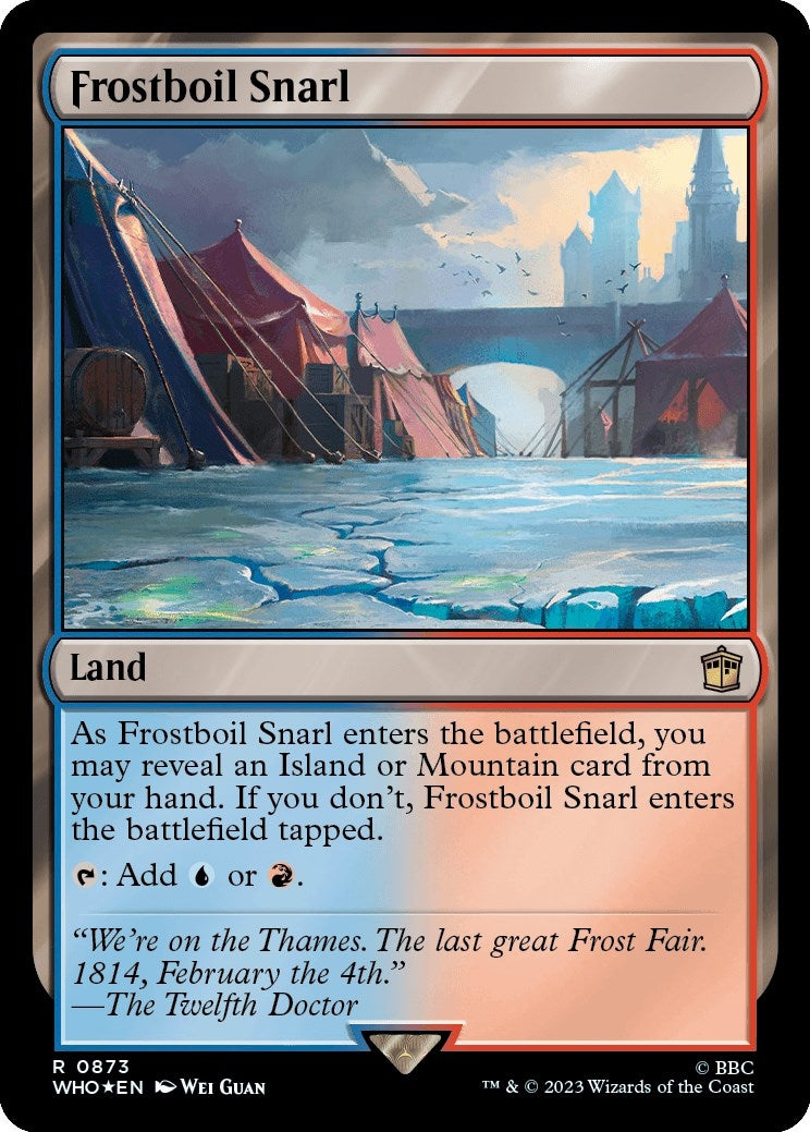 Frostboil Snarl (Surge Foil) (873) [WHO] - MTG Single