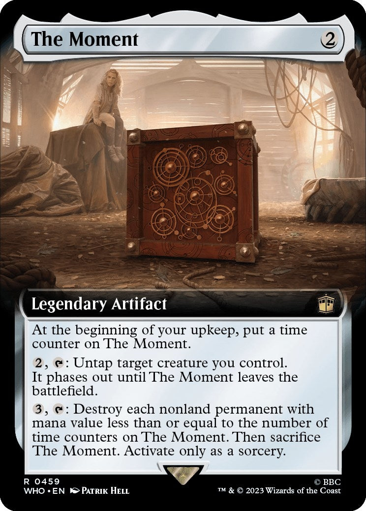 The Moment (Extended Art) (459) [WHO] - MTG Single