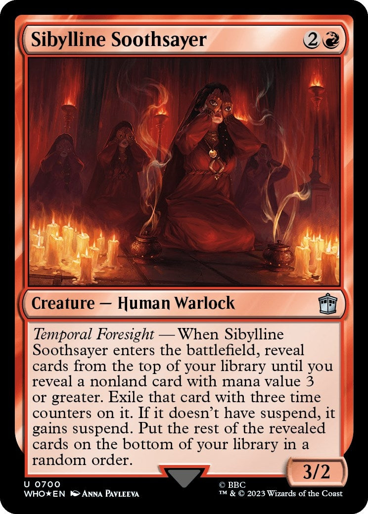 Sibylline Soothsayer (Surge Foil) (700) [WHO] - MTG Single