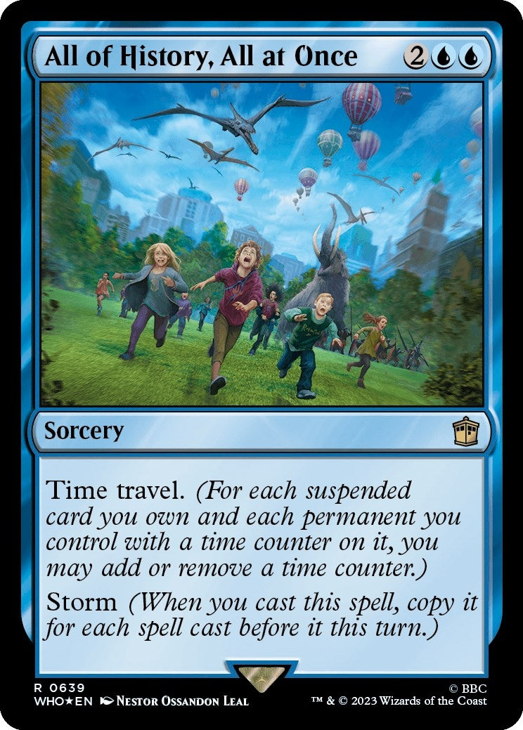 All of History All at Once (Surge Foil) (639) [WHO] - MTG Single