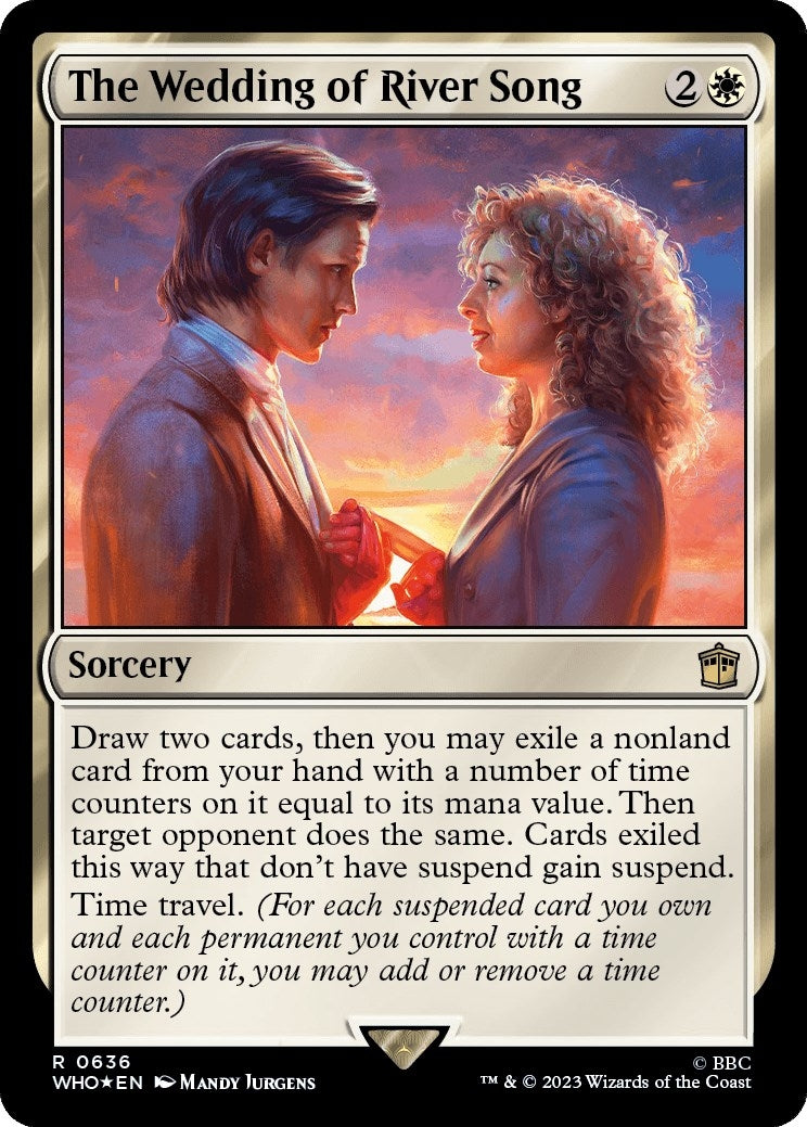 The Wedding of River Song (Surge Foil) (636) [WHO] - MTG Single