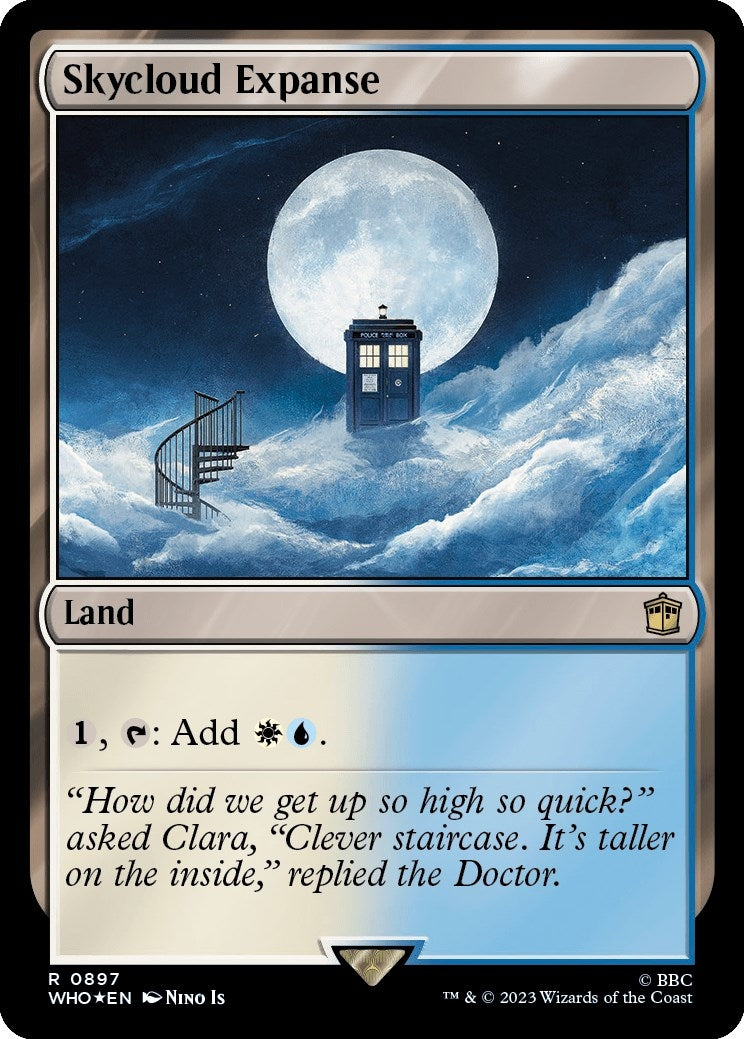 Skycloud Expanse (Surge Foil) (897) [WHO] - MTG Single