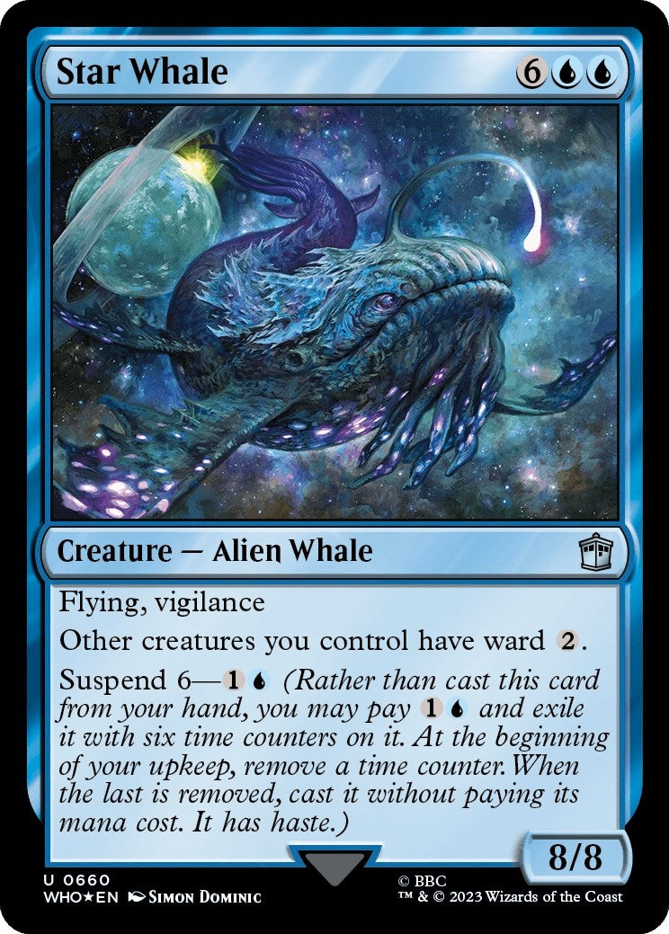 Star Whale (Surge Foil) (660) [WHO] - MTG Single