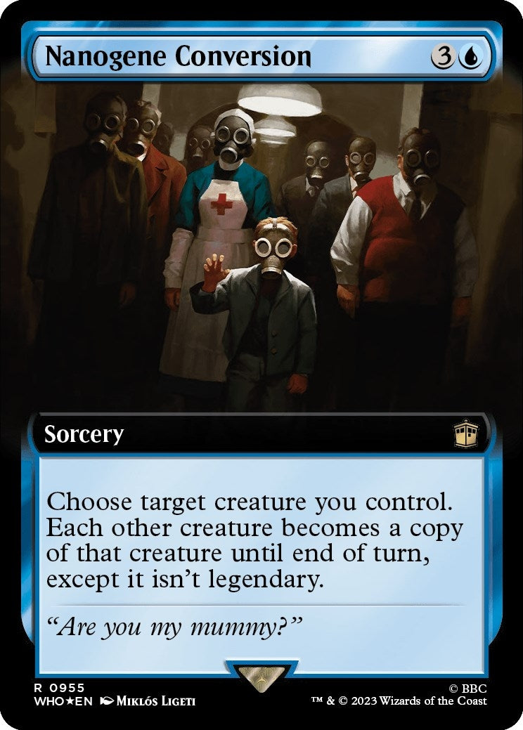 Nanogene Conversion (Extended Art) (Surge Foil) (955) [WHO] - MTG Single