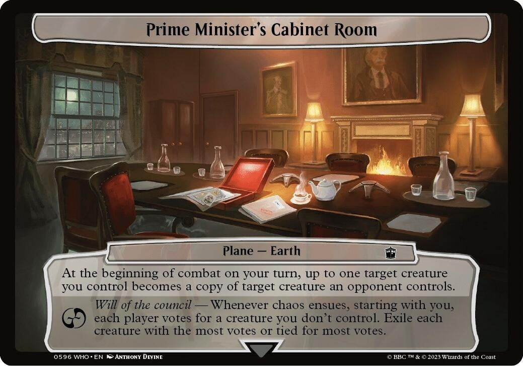 Prime Minister’s Cabinet Room (0) [WHO] - MTG Single