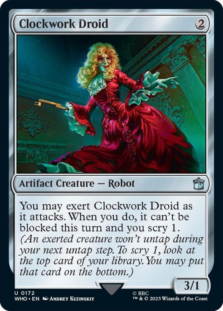 Clockwork Droid (172) [WHO] - MTG Single