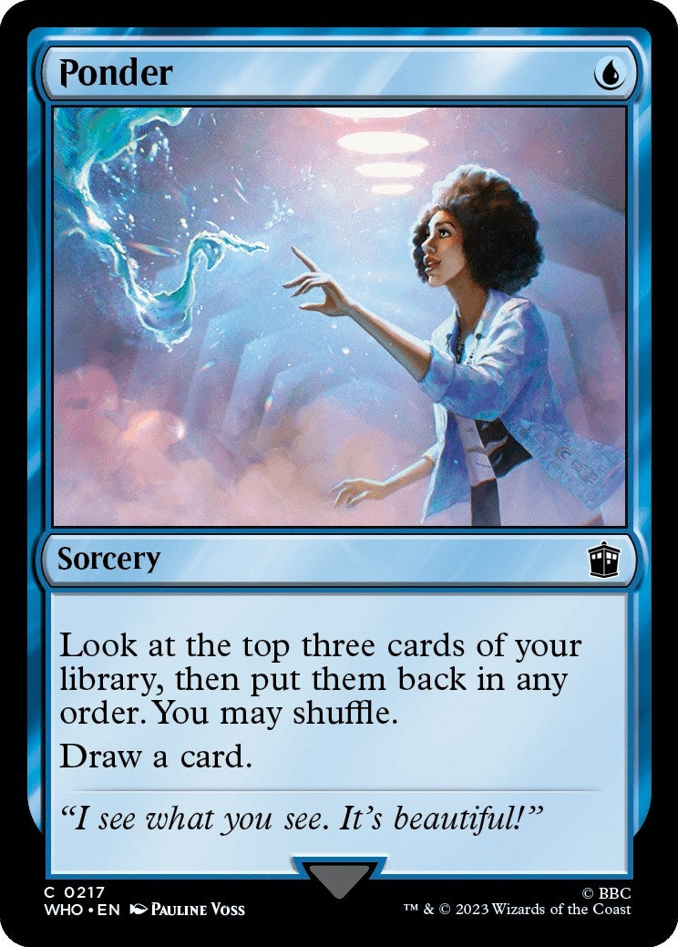 Ponder (217) [WHO] - MTG Single