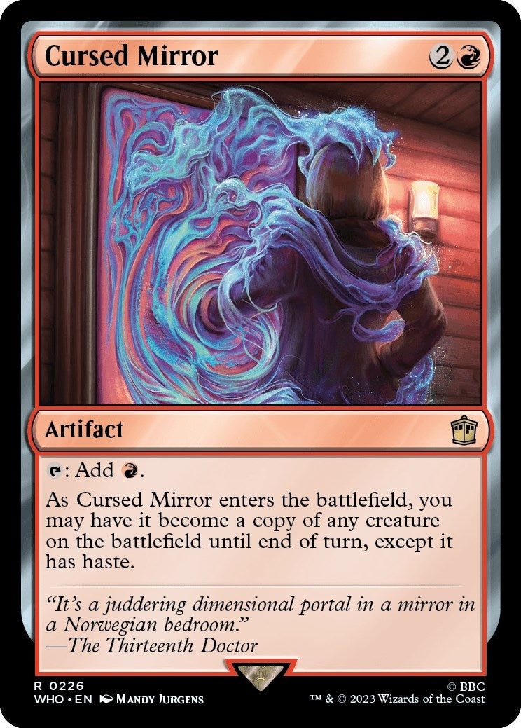 Cursed Mirror (226) [WHO] - MTG Single