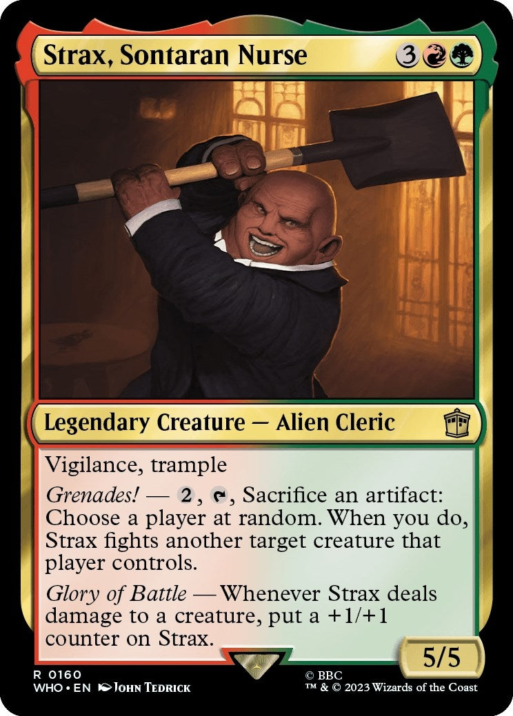 Strax Sontaran Nurse (160) [WHO] - MTG Single