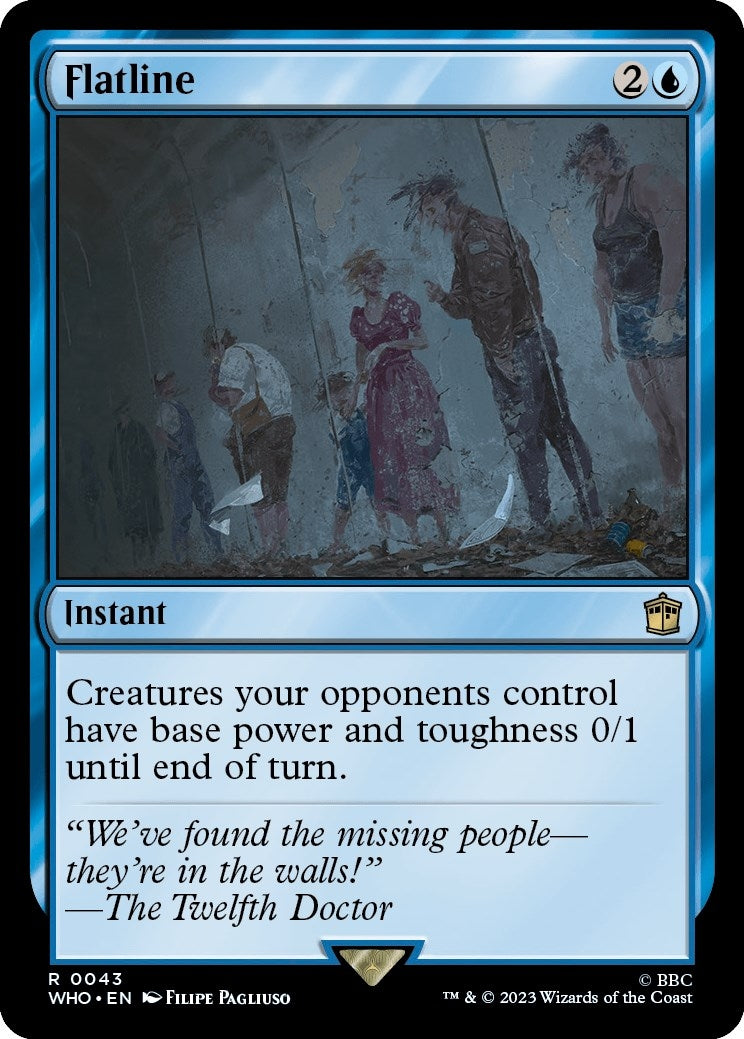 Flatline (43) [WHO] - MTG Single