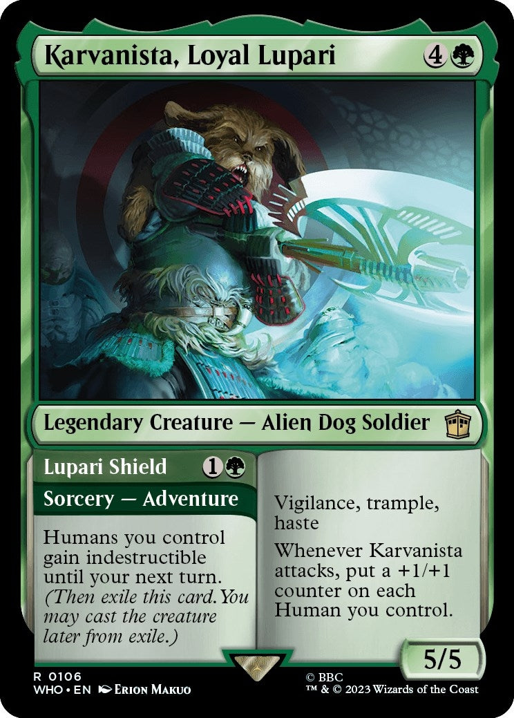 Karvanista Loyal Lupari (106) [WHO] - MTG Single