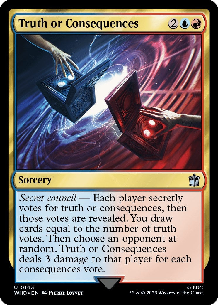 Truth or Consequences (163) [WHO] - MTG Single