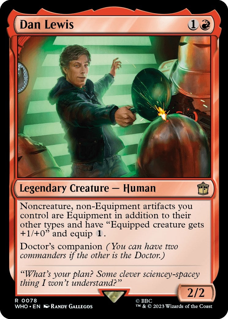 Dan Lewis (78) [WHO] - MTG Single