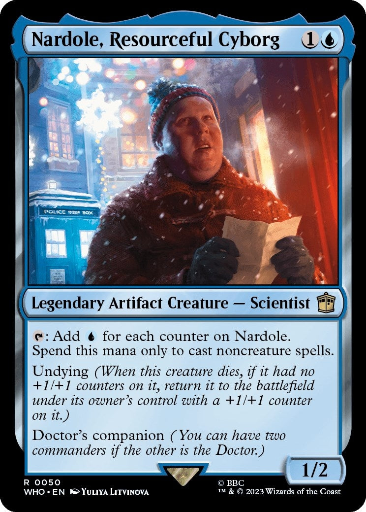Nardole Resourceful Cyborg (50) [WHO] - MTG Single