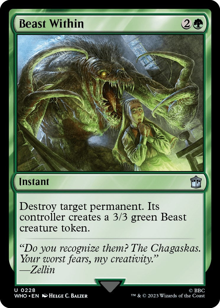 Beast Within (228) [WHO] - MTG Single