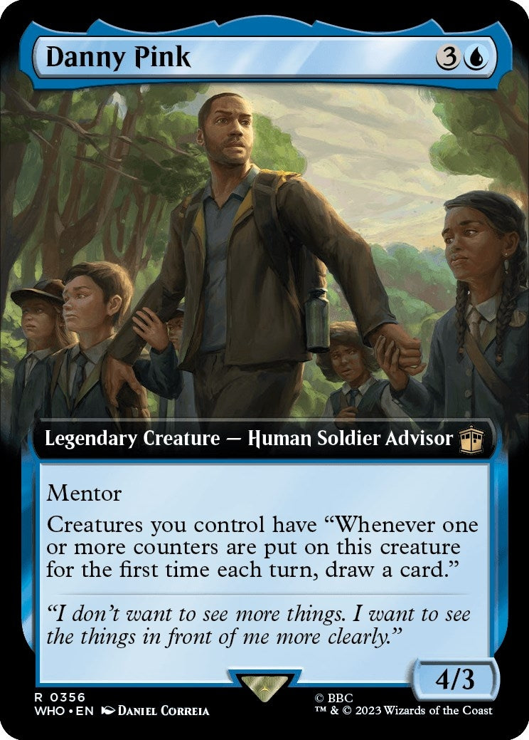 Danny Pink (Extended Art) (356) [WHO] - MTG Single