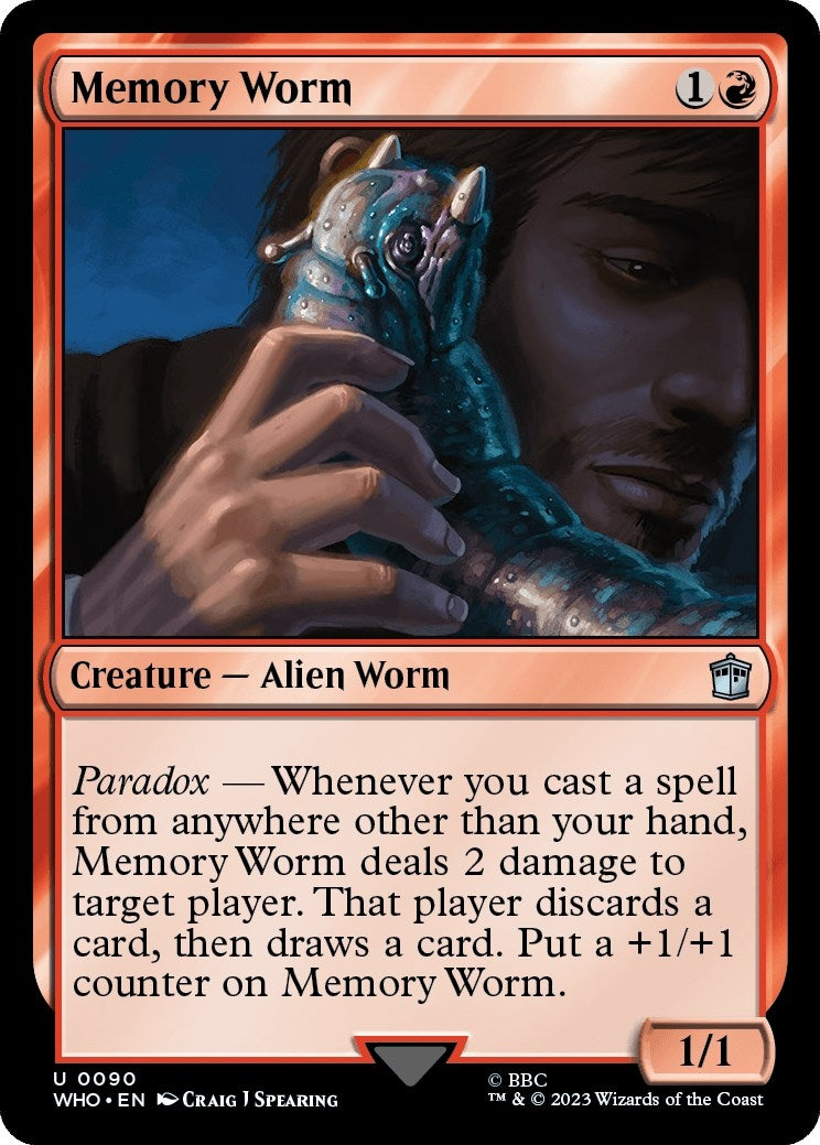 Memory Worm (90) [WHO] - MTG Single