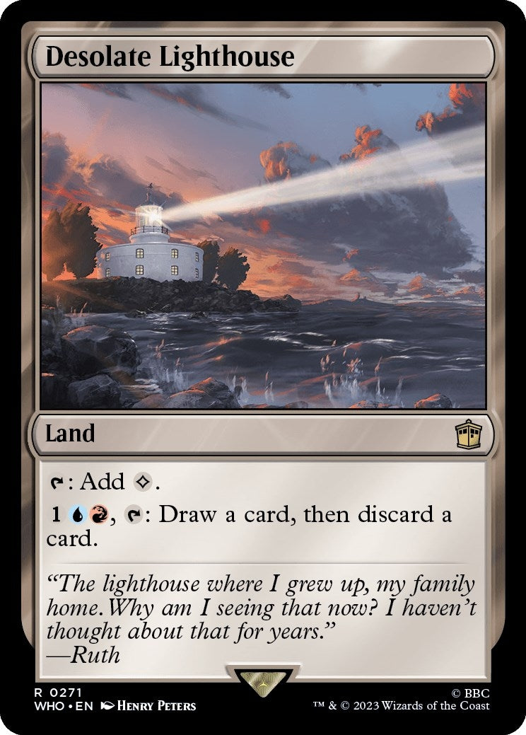Desolate Lighthouse (271) [WHO] - MTG Single
