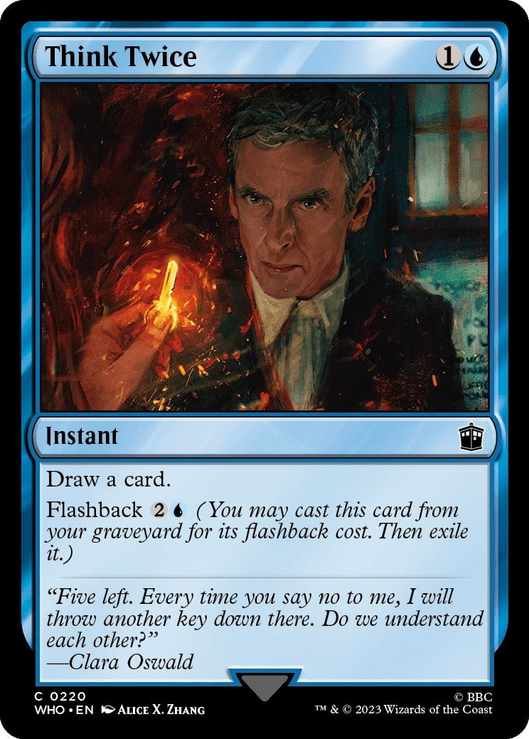 Think Twice (220) [WHO] - MTG Single