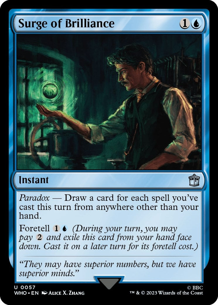 Surge of Brilliance (57) [WHO] - MTG Single