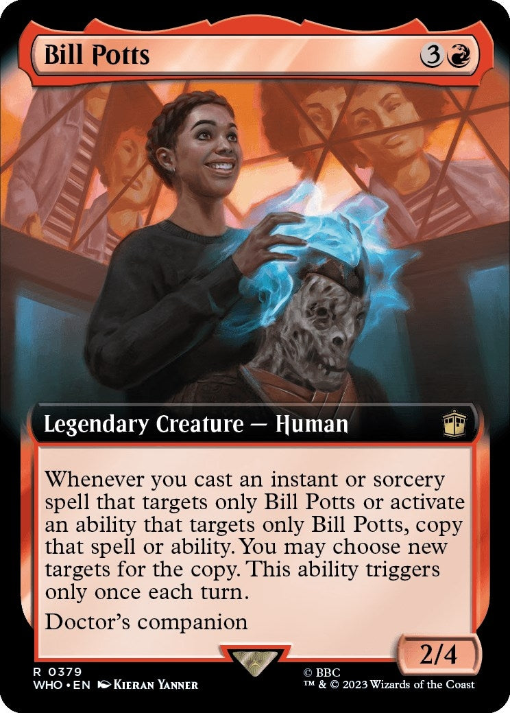 Bill Potts (Extended Art) (379) [WHO] - MTG Single
