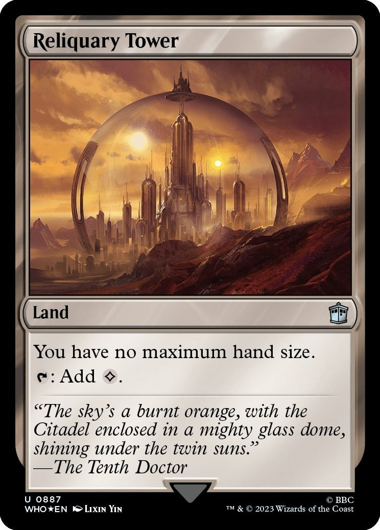 Reliquary Tower (Surge Foil) (887) [WHO] - MTG Single