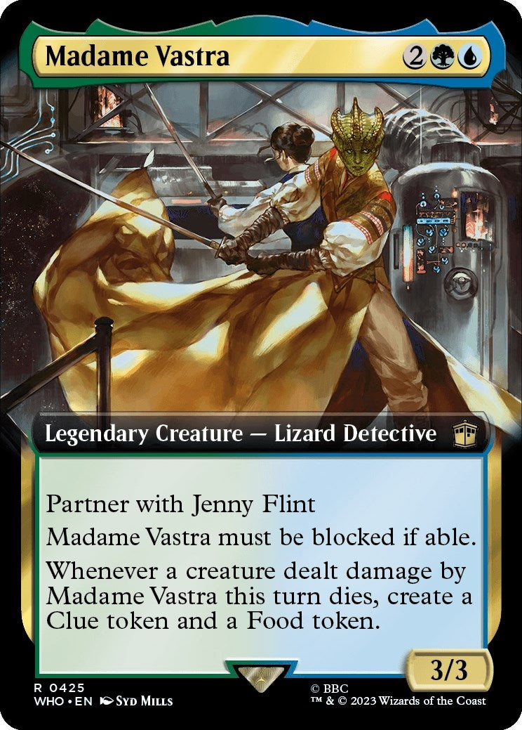 Madame Vastra (Extended Art) (425) [WHO] - MTG Single