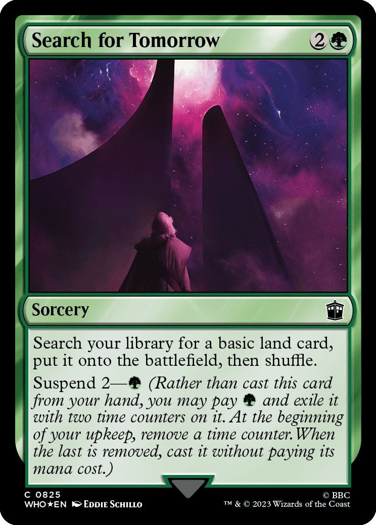 Search for Tomorrow (Surge Foil) (825) [WHO] - MTG Single