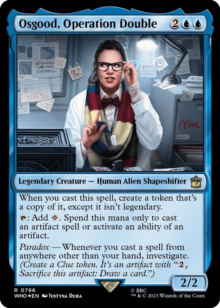 Osgood Operation Double (Surge Foil) (796) [WHO] - MTG Single