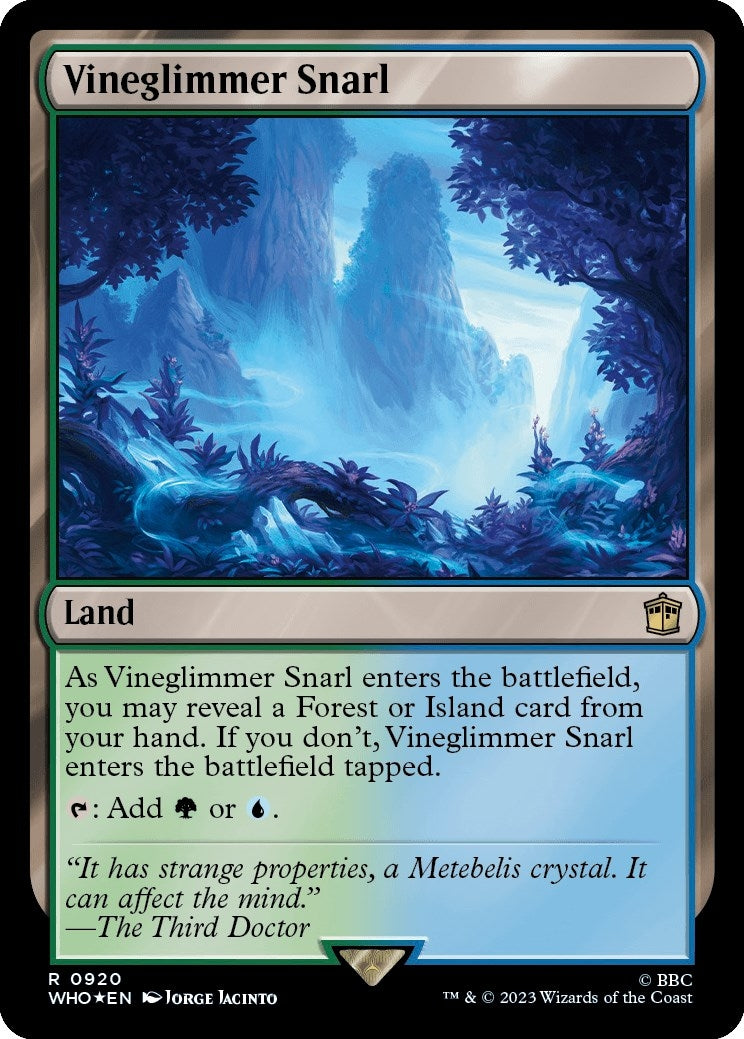 Vineglimmer Snarl (Surge Foil) (920) [WHO] - MTG Single