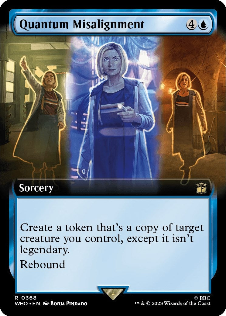 Quantum Misalignment (Extended Art) (368) [WHO] - MTG Single