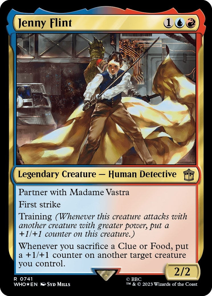 Jenny Flint (Surge Foil) (741) [WHO] - MTG Single