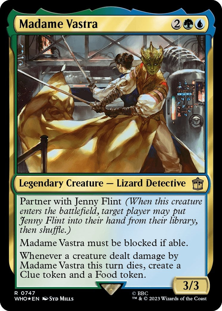 Madame Vastra (Surge Foil) (747) [WHO] - MTG Single