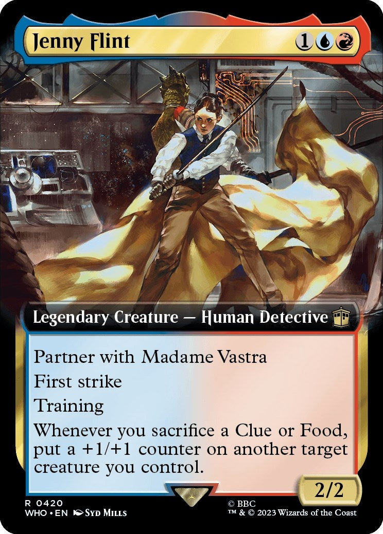 Jenny Flint (Extended Art) (420) [WHO] - MTG Single